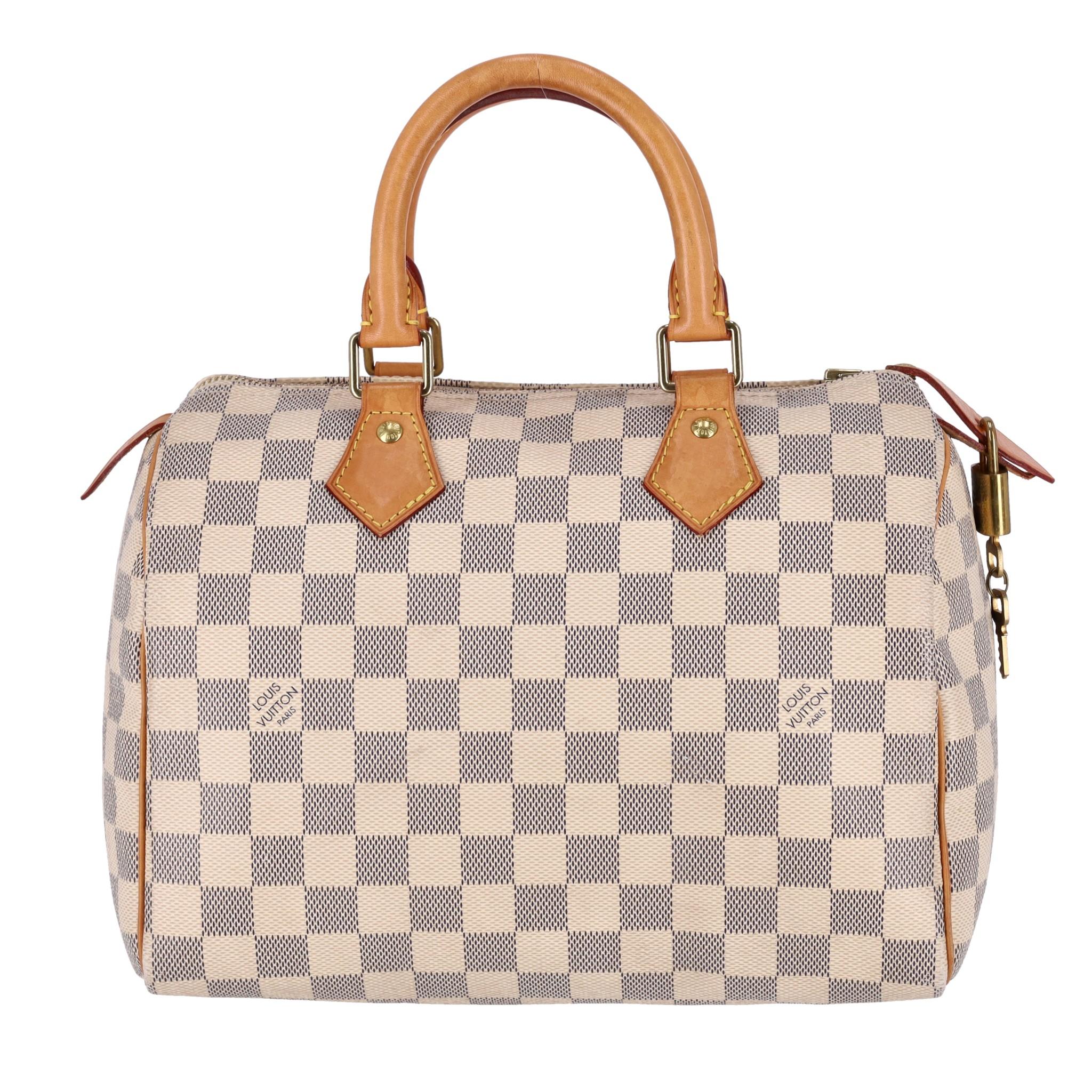 Loewe Style Damier Speedy 247 Beige detail 3