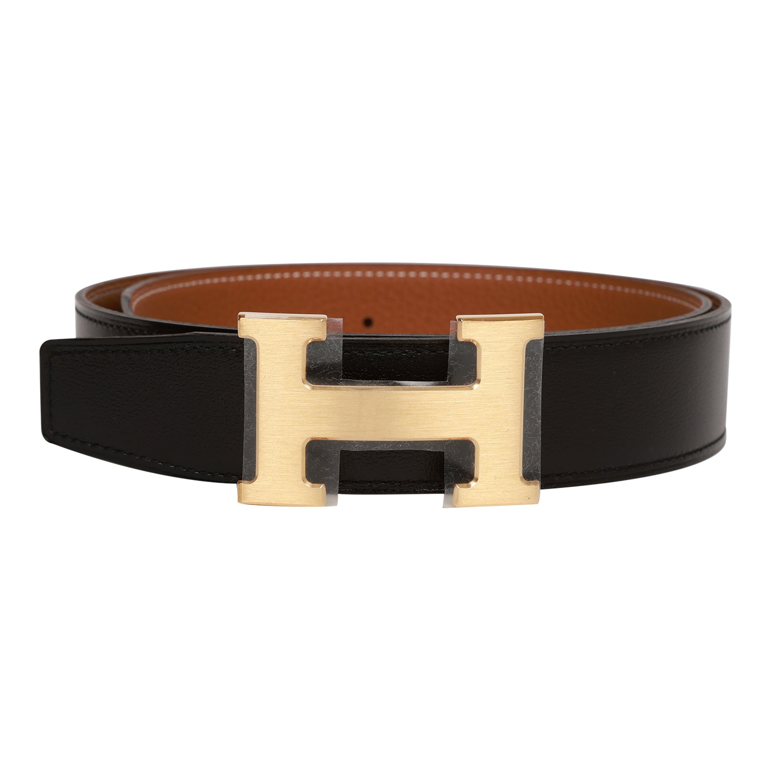 H Style Constance H-Buckle 32mm Noir / Or detail 2
