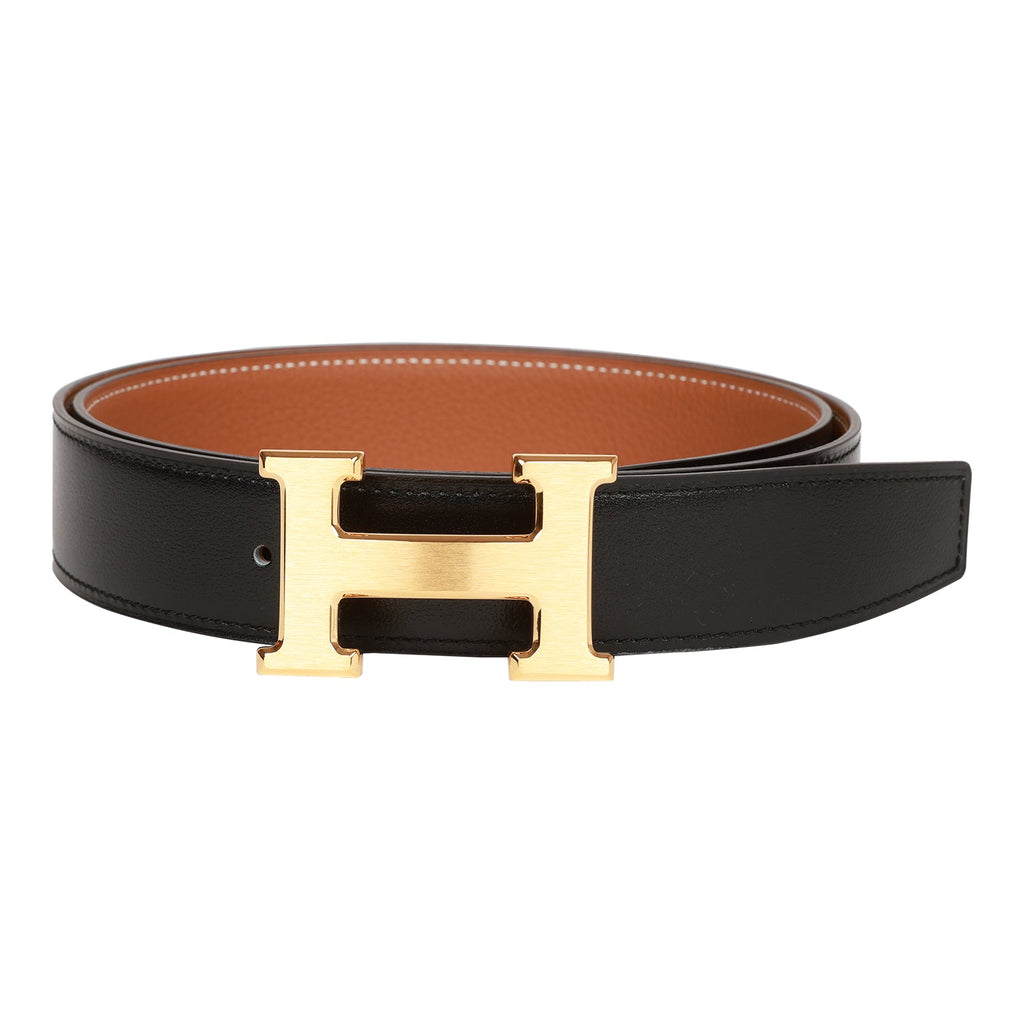 H Style Constance H-Buckle 32mm Noir / Or detail 3
