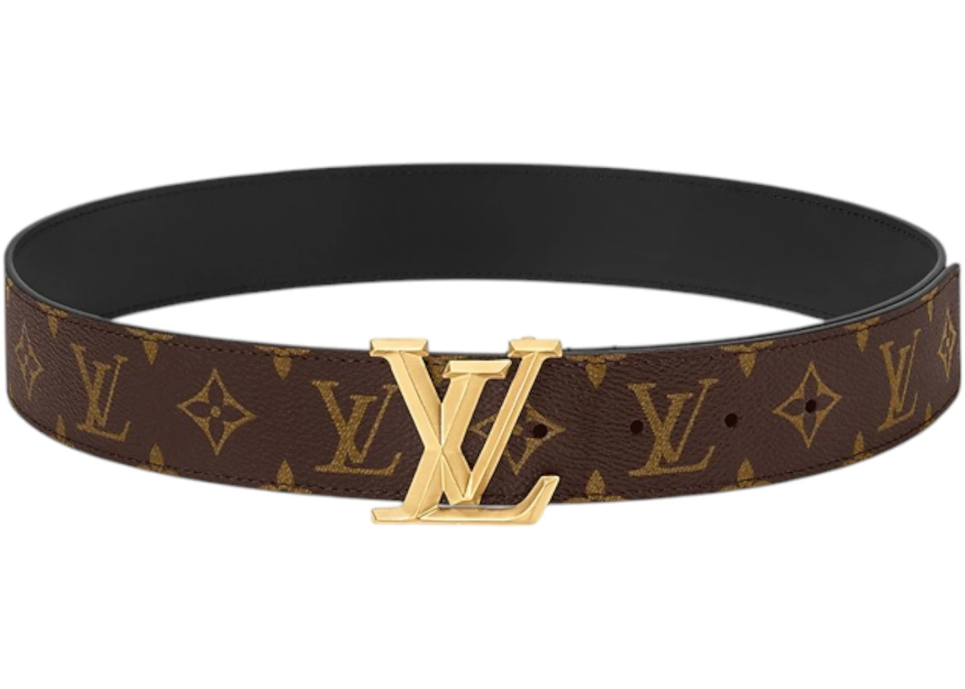 LV Style Chain Detail Belt 29 Brown detail 4