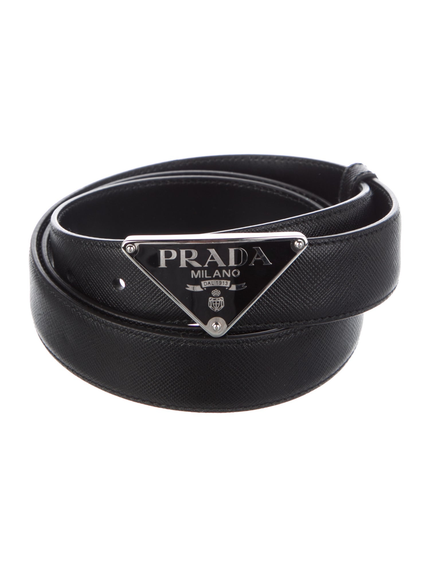 Prada Style Signature Belt 39 Black detail 4