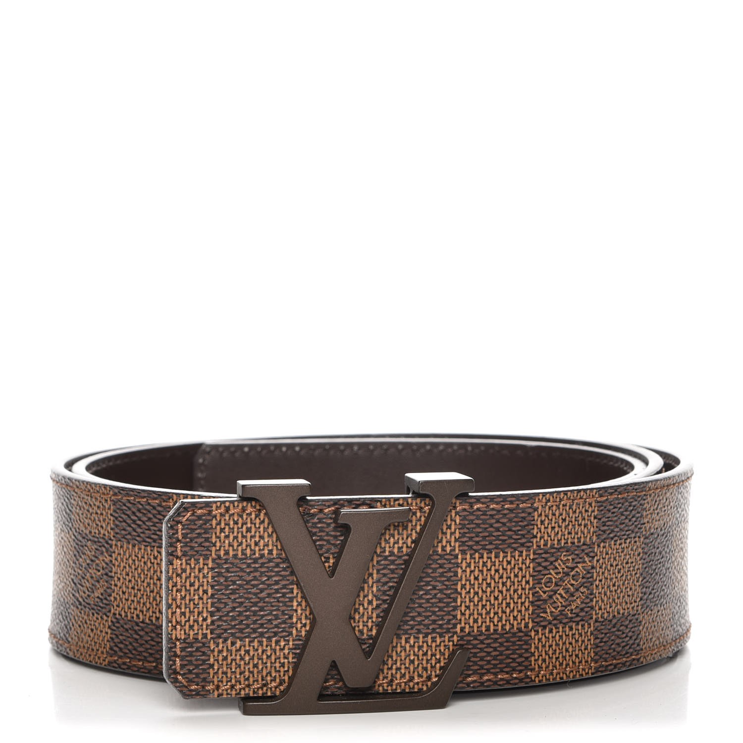 LV Style Initiales 40mm Damier Ebene detail 2