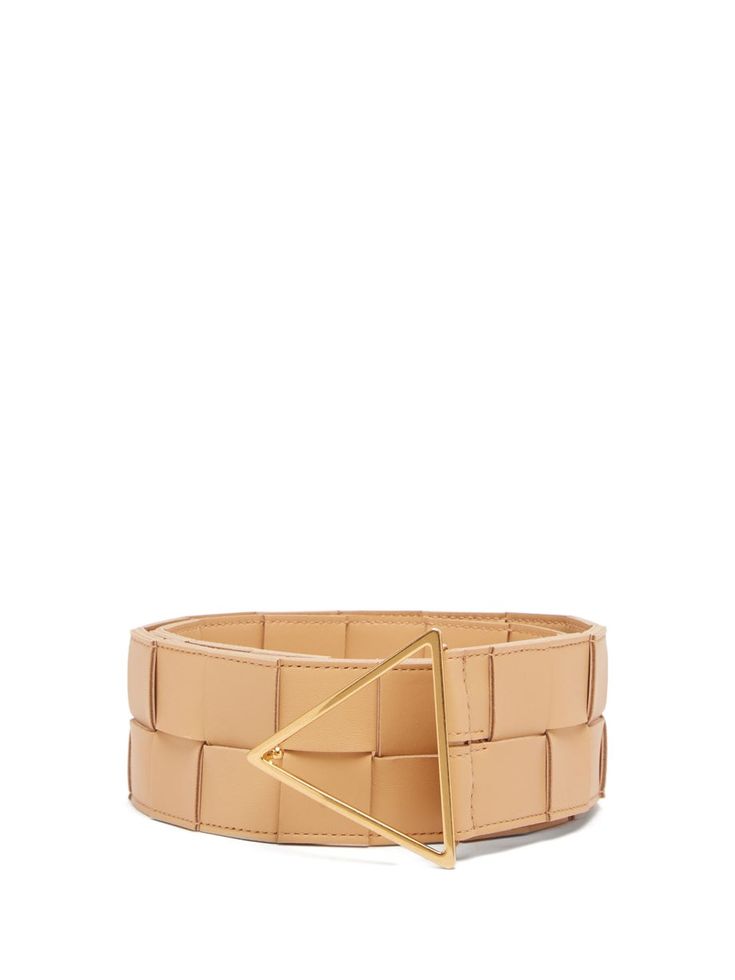 Bottega Style H Buckle Belt 50 Cognac detail 3