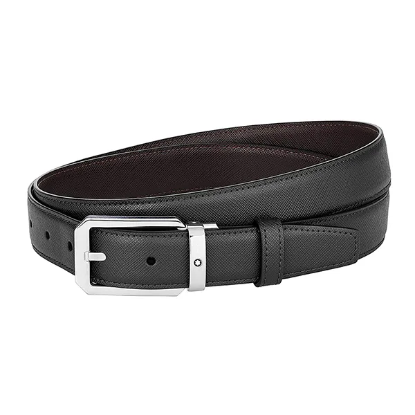 Montblanc Style Cassandre Belt 51 Reversible Black/Brown detail 3