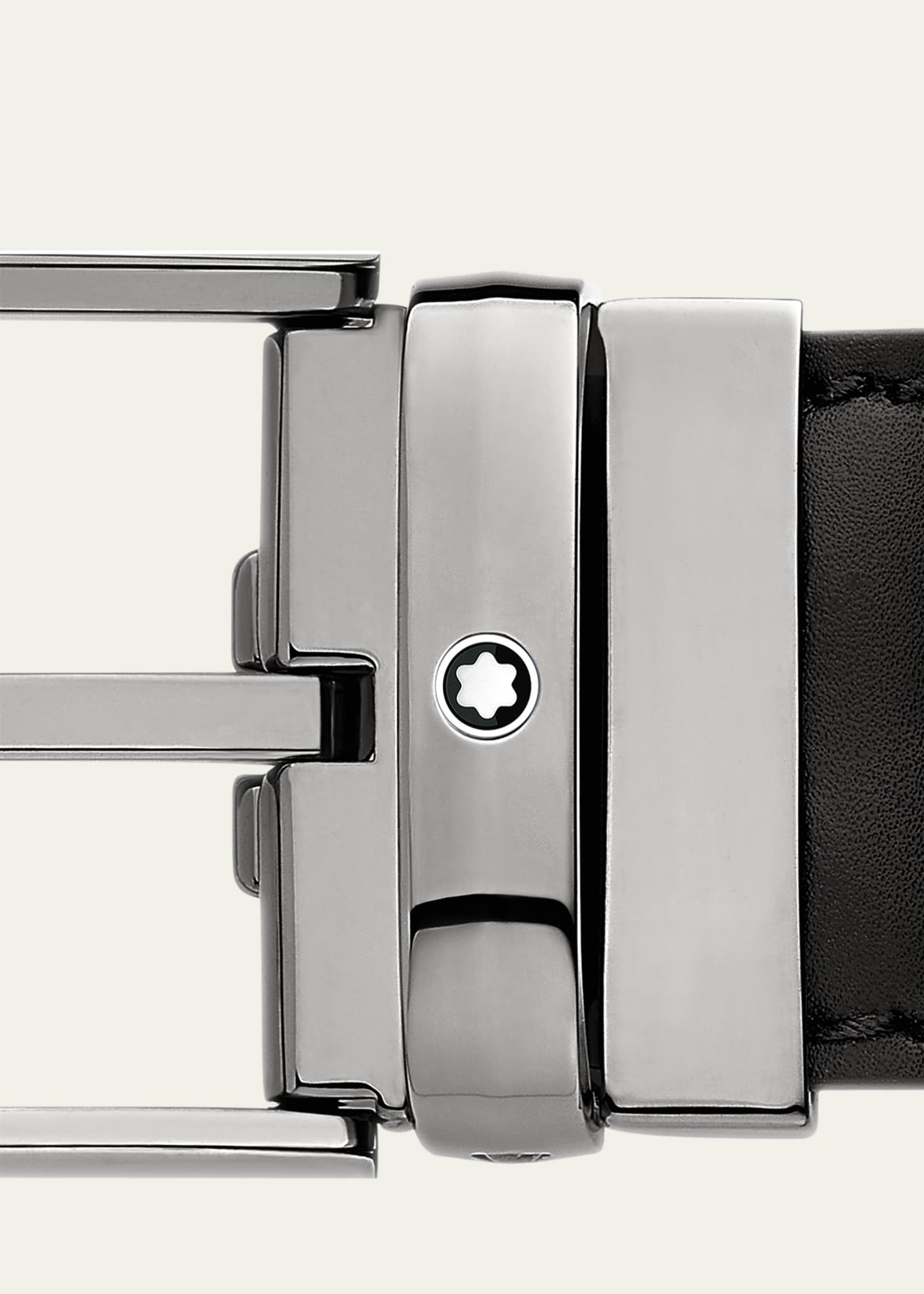 Montblanc Style GG Buckle Belt 68 Cognac detail 2