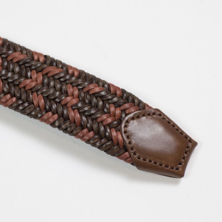 Ferragamo Style Intreccio Belt 61 Cognac detail 2
