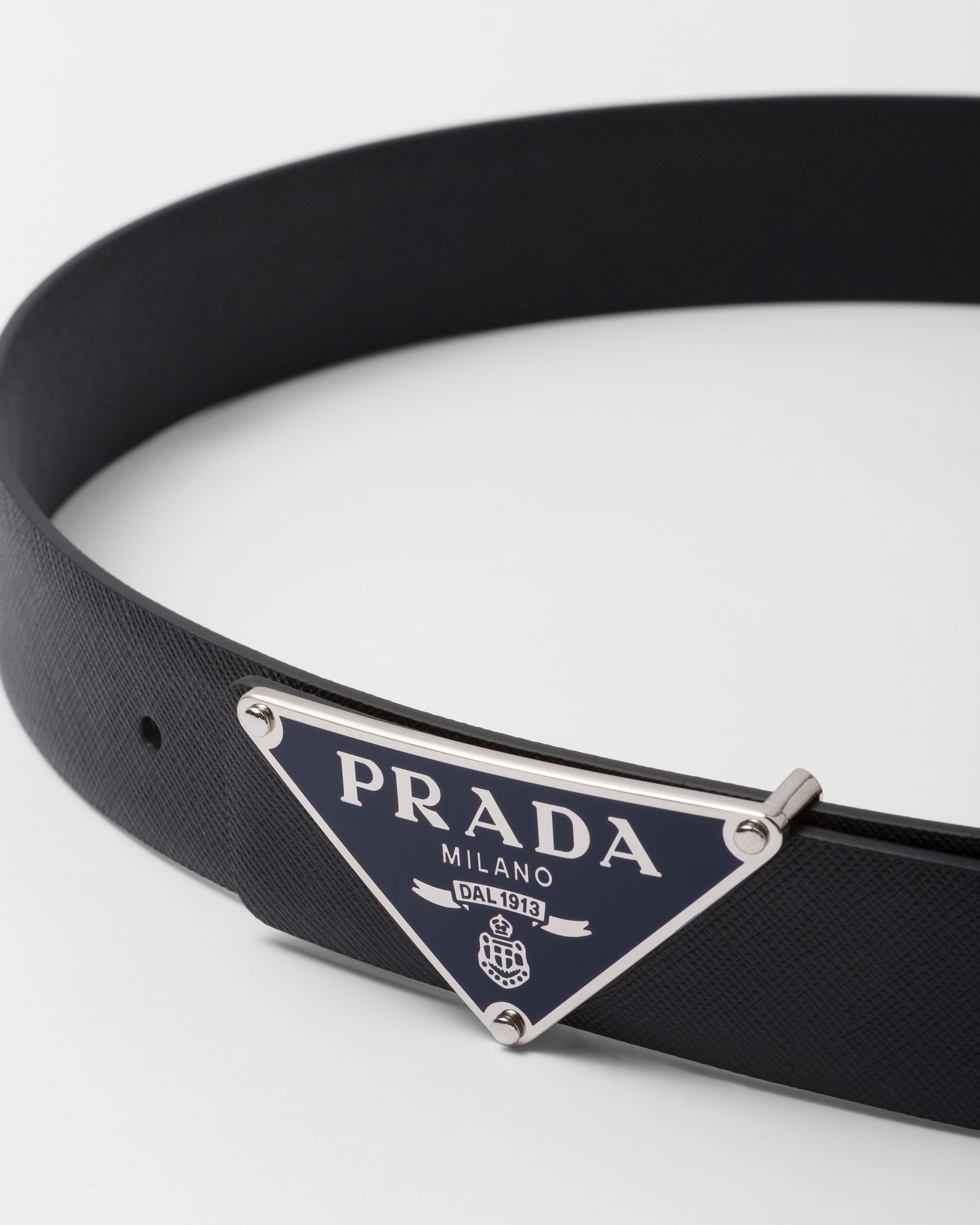 Prada Style Roller Buckle Belt 72 Bordeaux detail 4