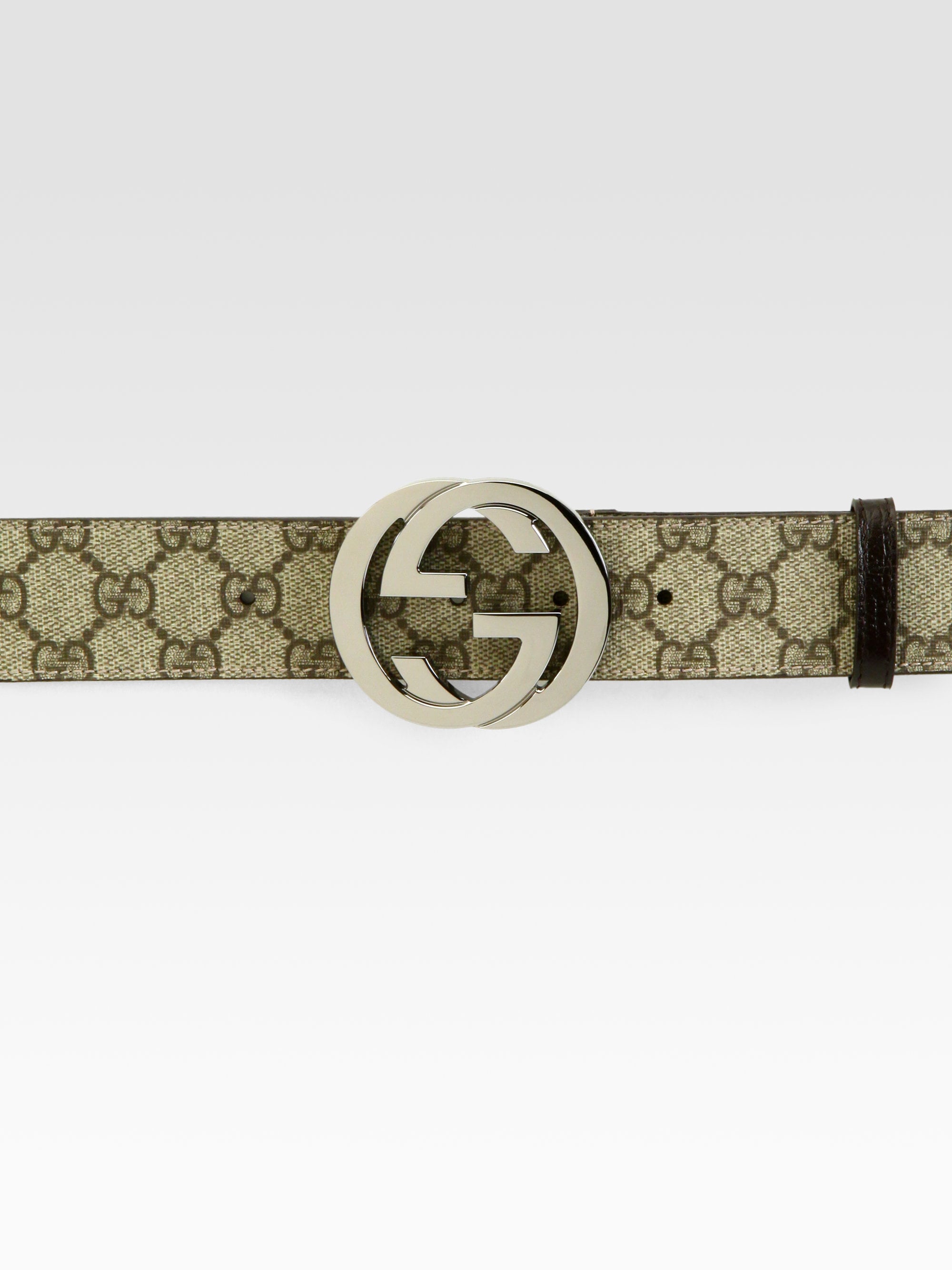 Logo Plaque Belt 78