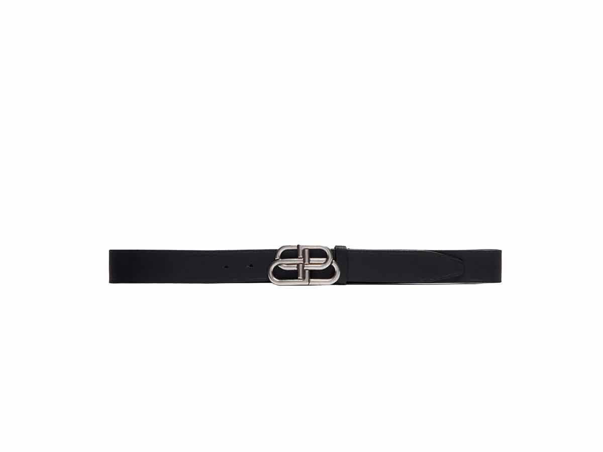 Balenc Style BB Icon Belt Black detail 4