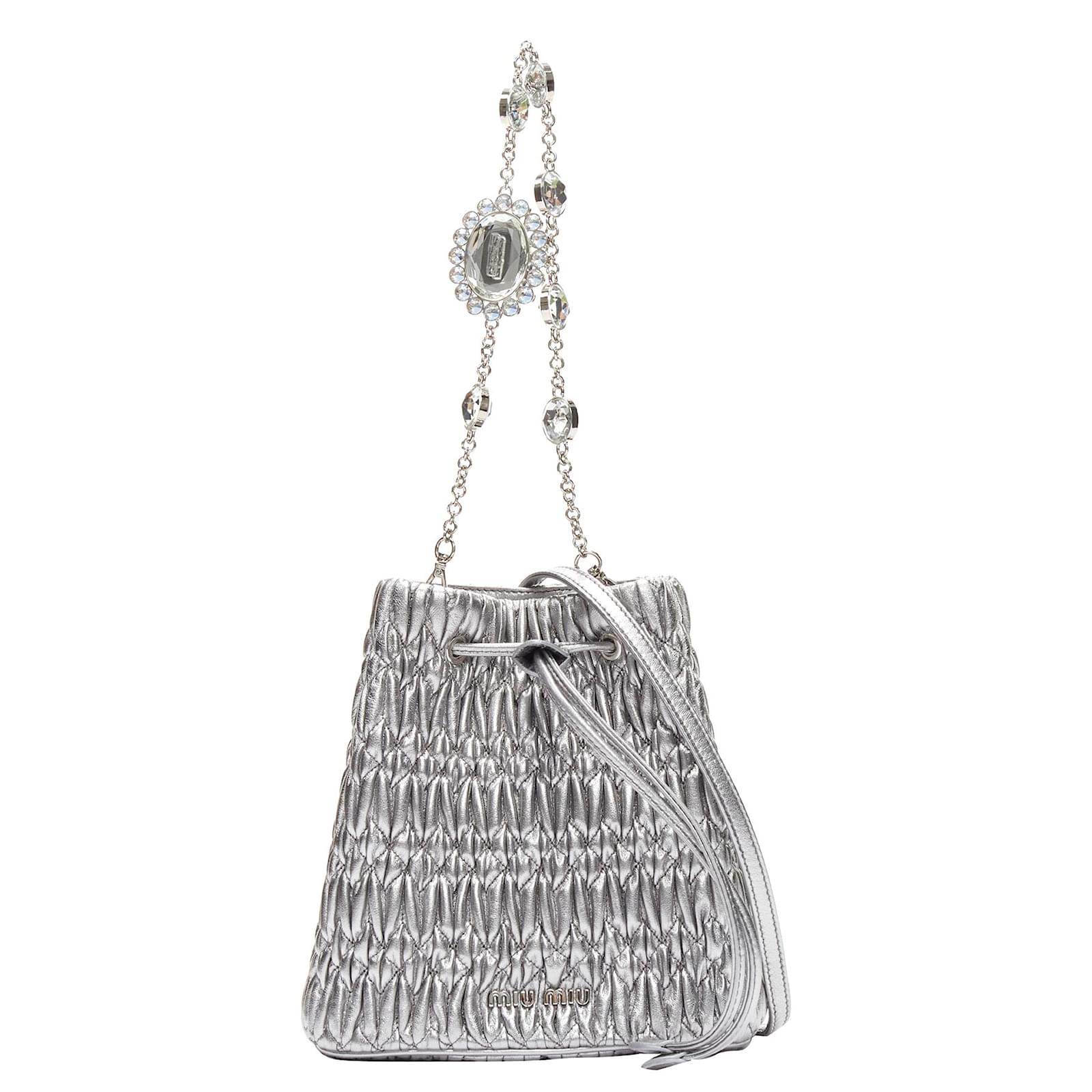 Miu Miu Style Silver Chain Waist Silver detail 4