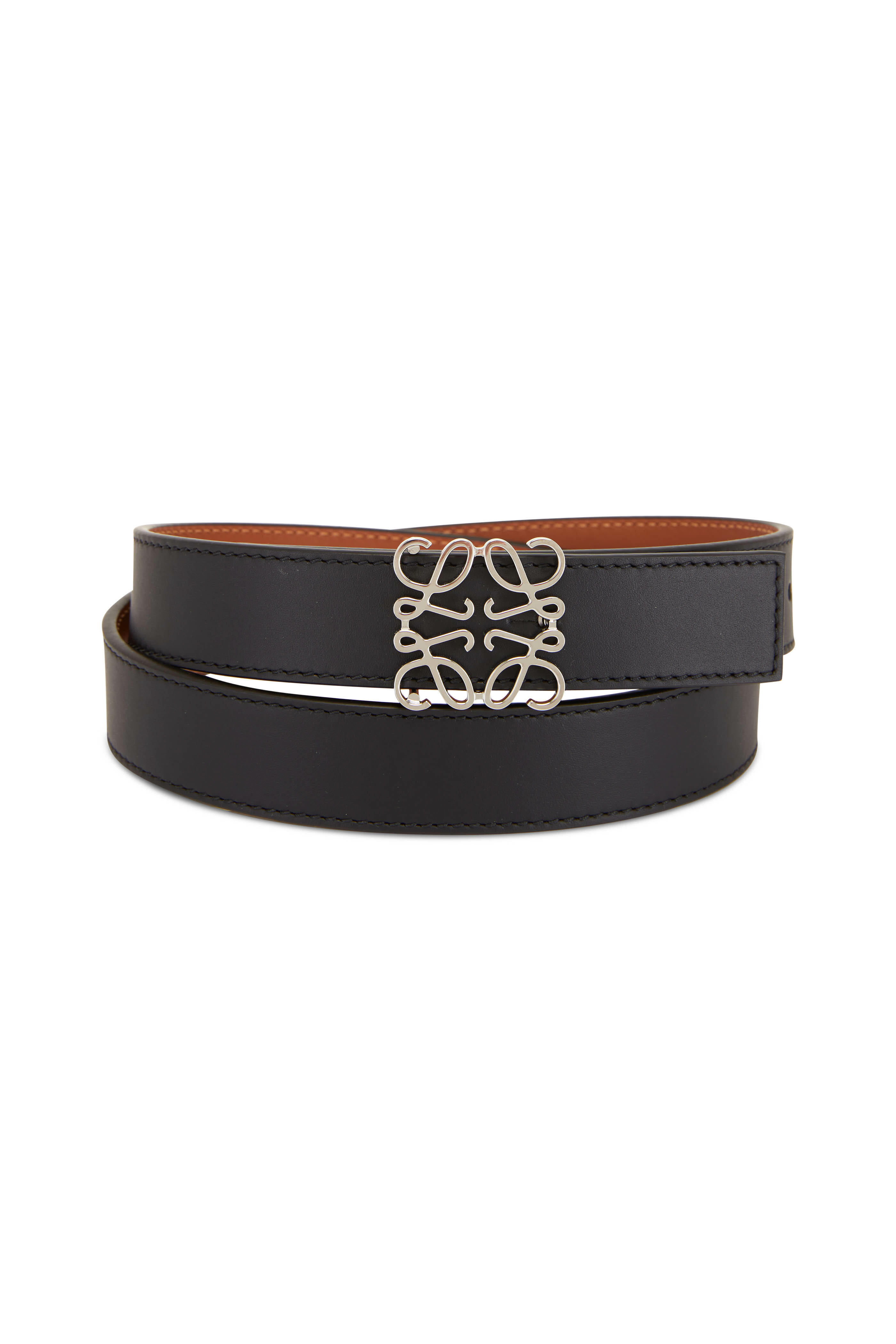 Loewe Style Anagram Reversible Tan / Black detail 2