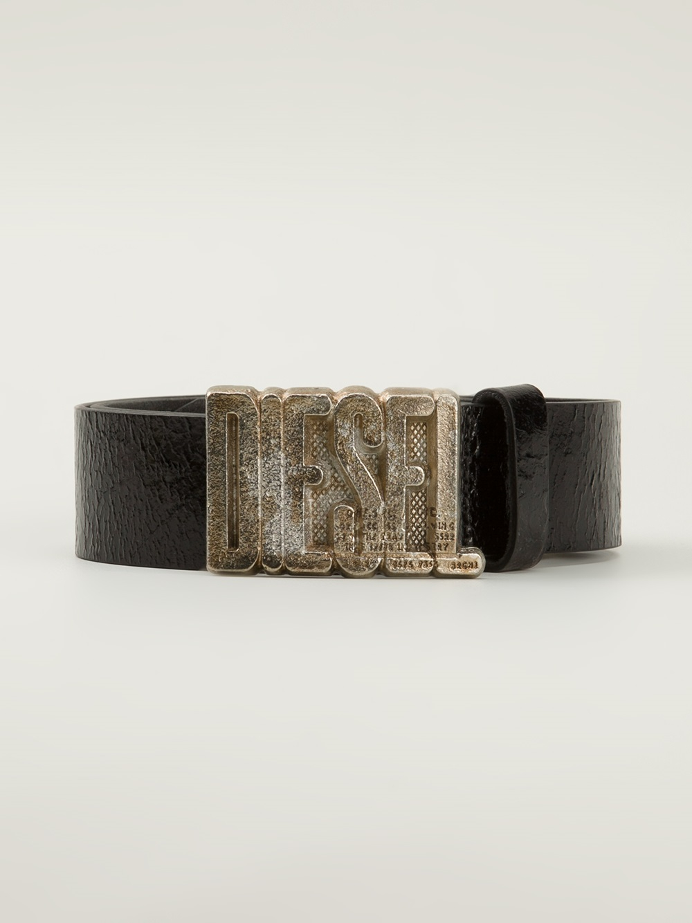 Diesel Style D-Logo Buckle Black detail 4