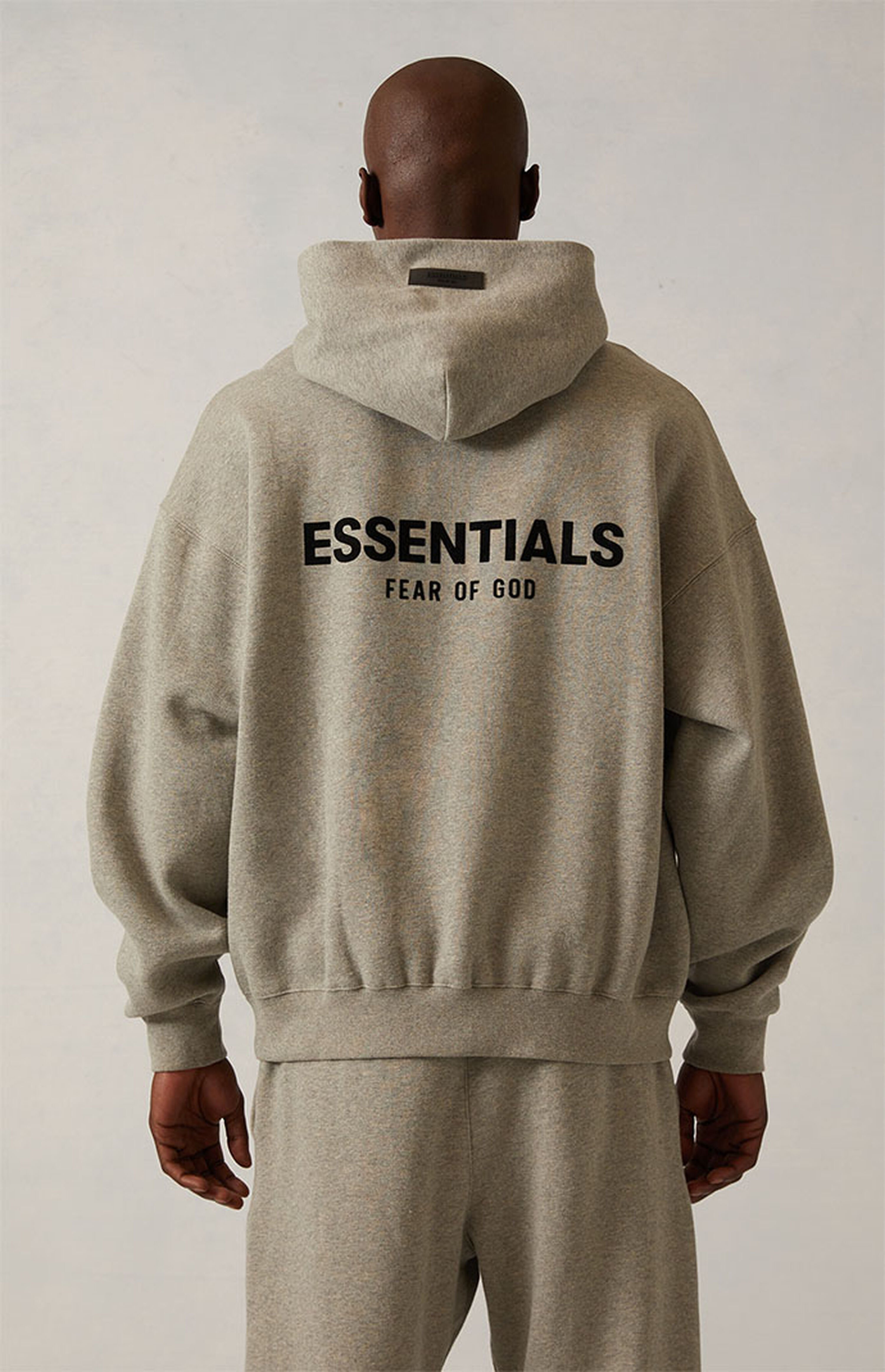 F.O.G. Style Essentials Heavy Hoodie Dark Oatmeal detail 2
