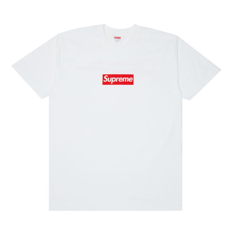 Sup Box Logo Tee White / Red detail 4