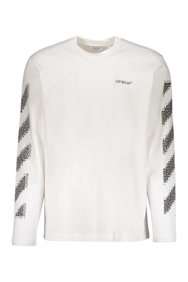 Off-White Style Long Sleeve Tee 37 Bone detail 3