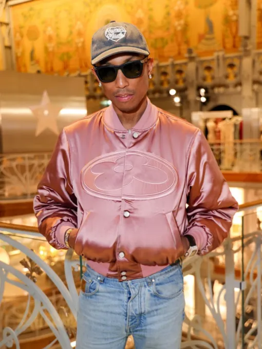Corteiz Style Bomber Jacket 39 Dusty Rose detail 2