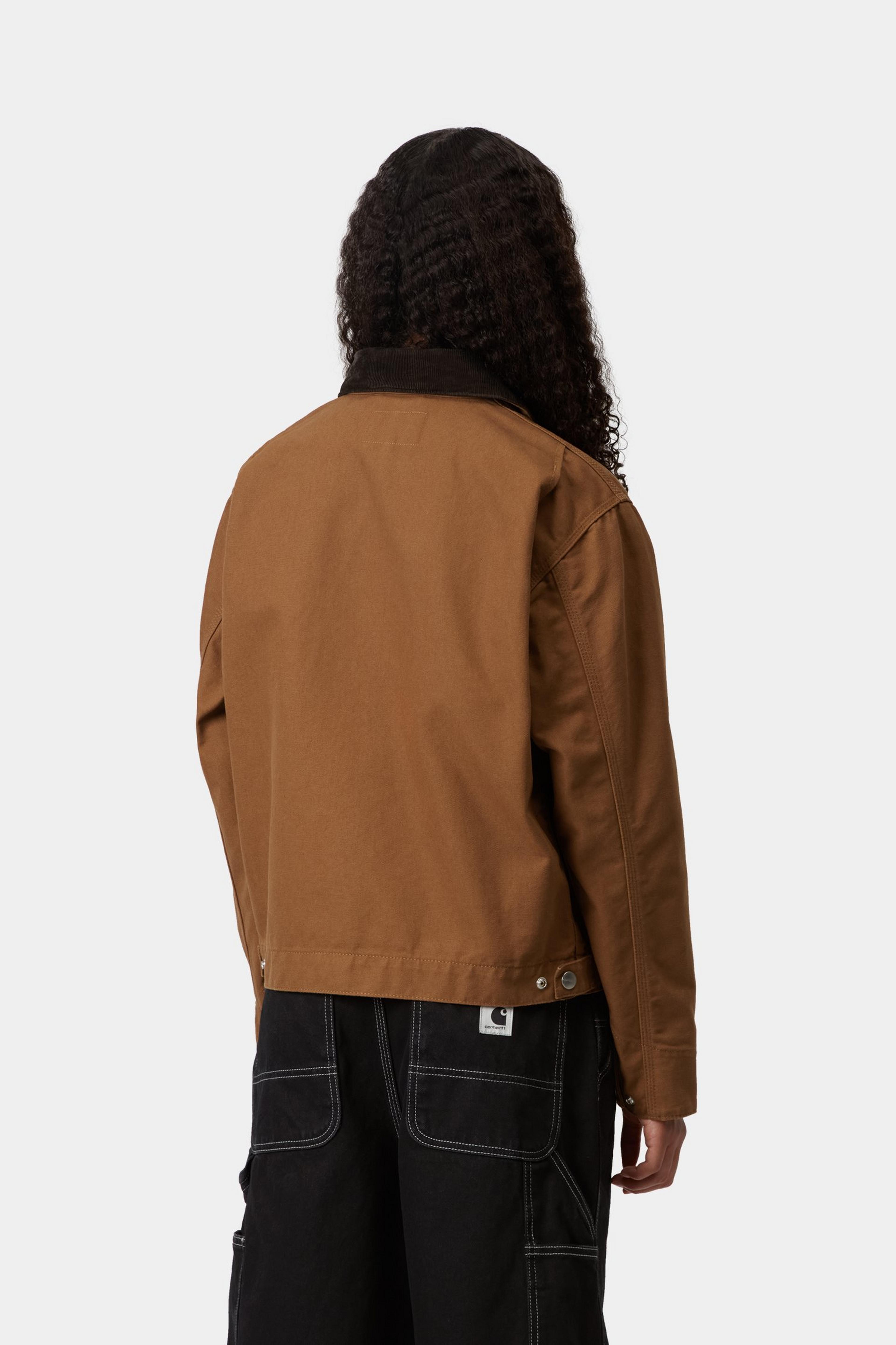 Carhartt WIP Detroit Jacket Hamilton Brown detail 3