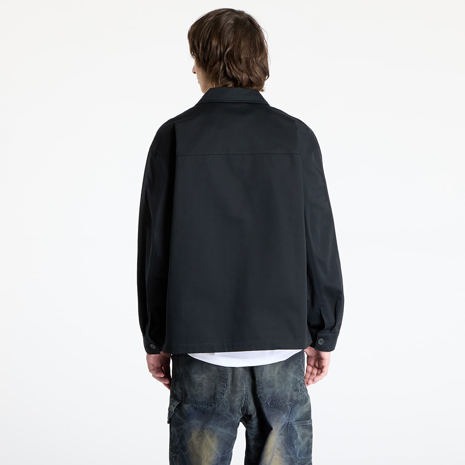 Essentials Style Overshirt 41 Bone detail 2