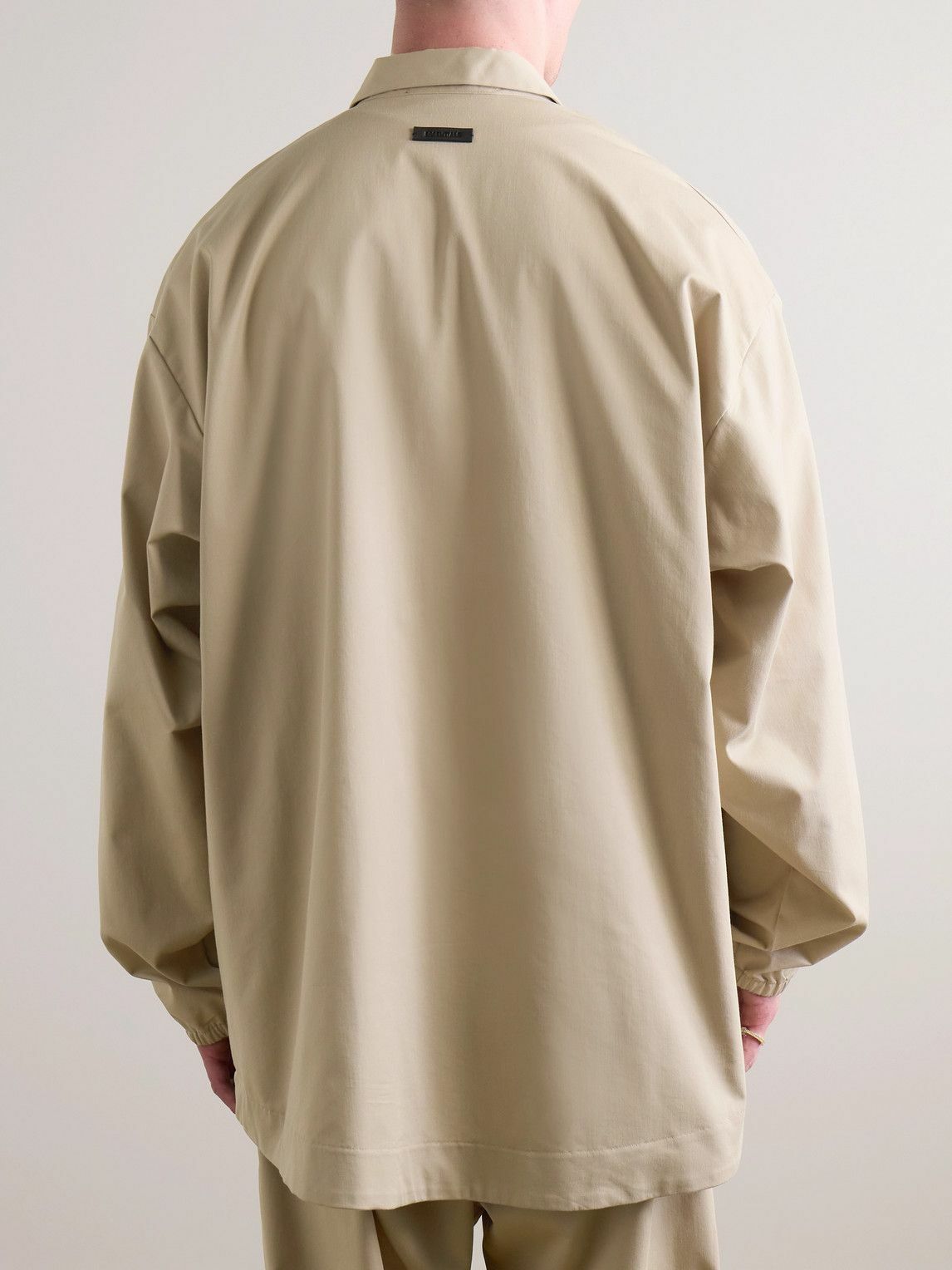Essentials Style Overshirt 41 Bone detail 4