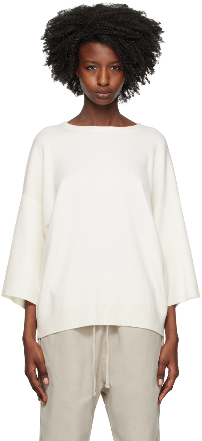 Fear of God Style Cashmere Crewneck 42 Off White detail 2