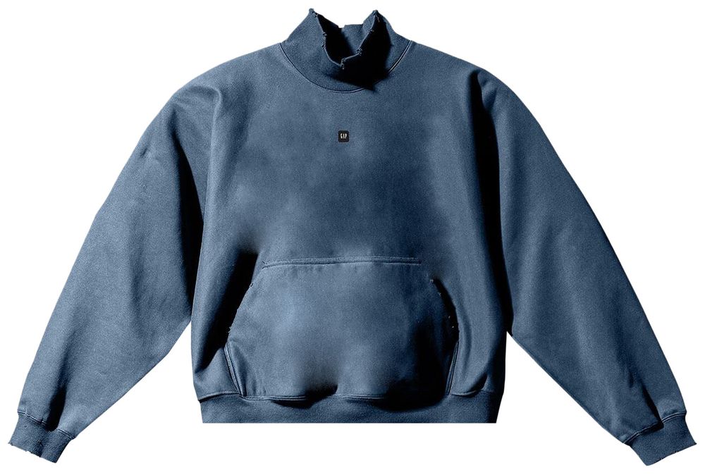 Yeezy Gap Style Knit Sweater 47 Navy detail 3