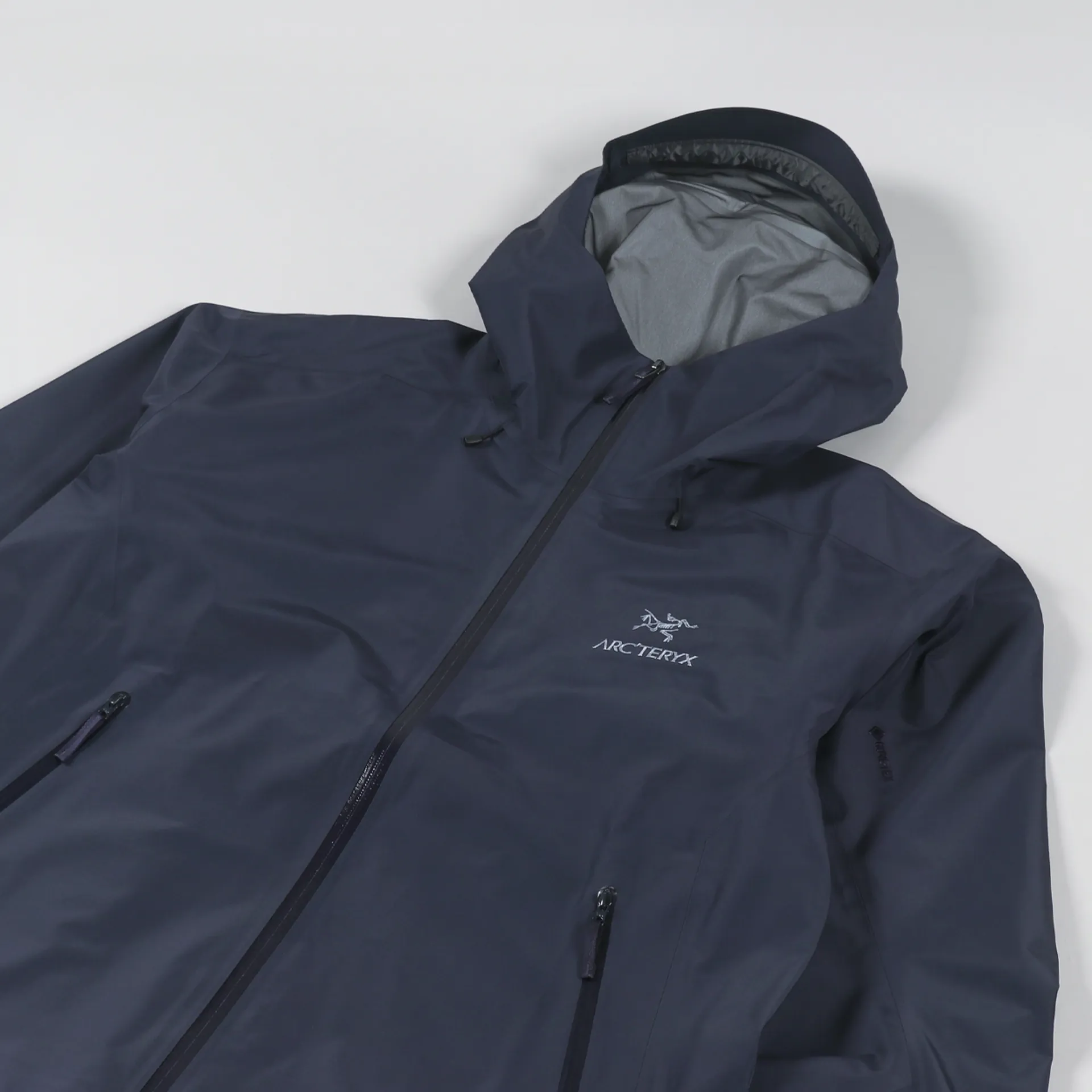 Arc Beta LT Shell Jacket Black Sapphire detail 3