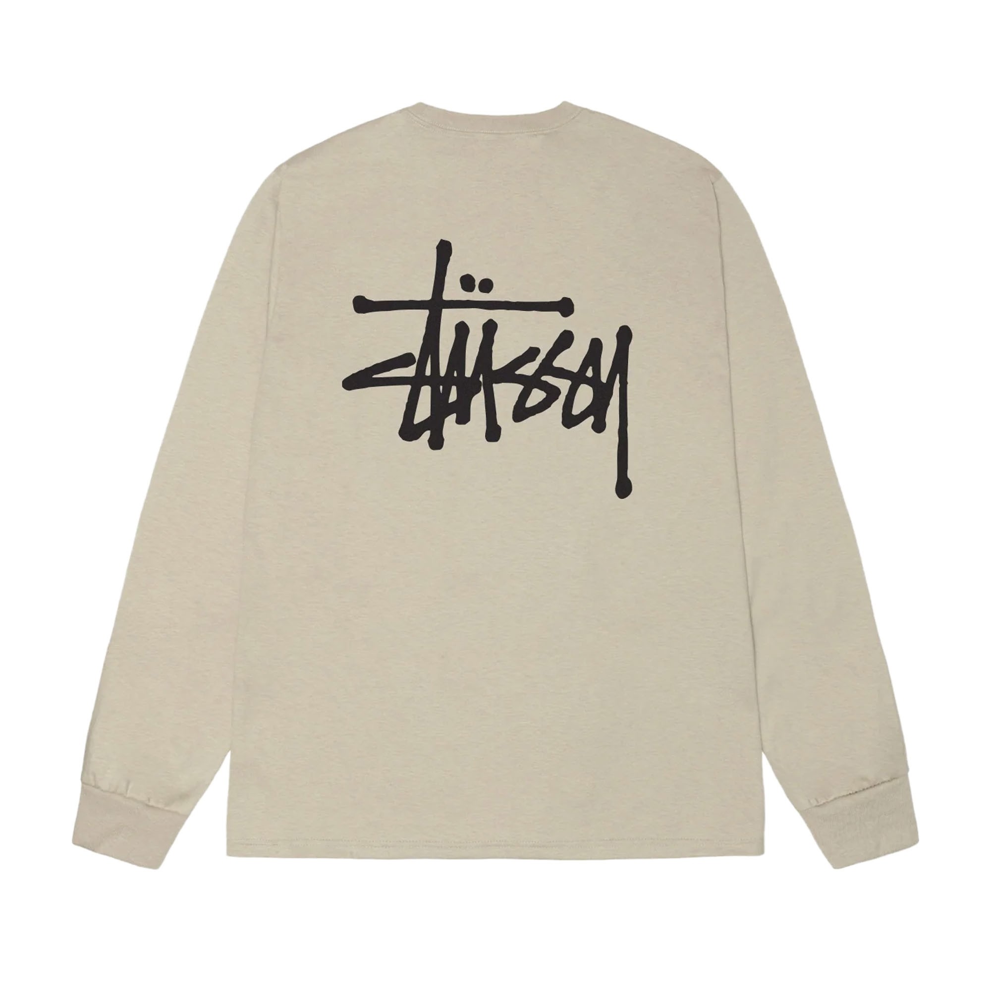 Stussy Style Long Sleeve Tee 50 Bone detail 3