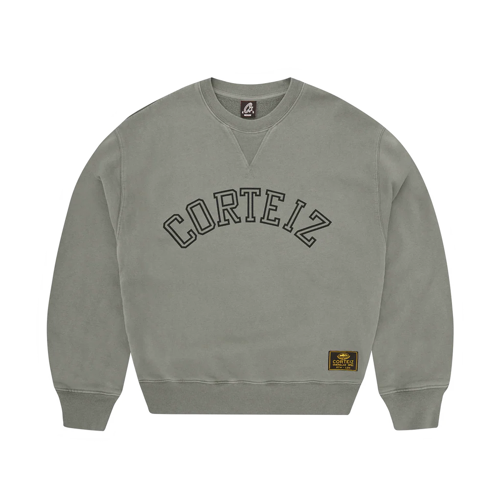Corteiz Style Crewneck Sweat 53 Butter detail 2
