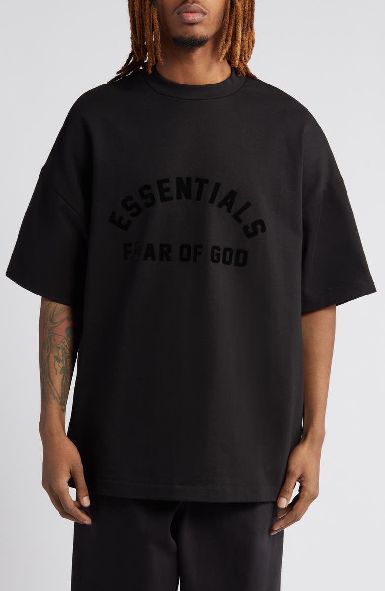 Fear of God Style Box Logo Tee 59 Vintage Black detail 3
