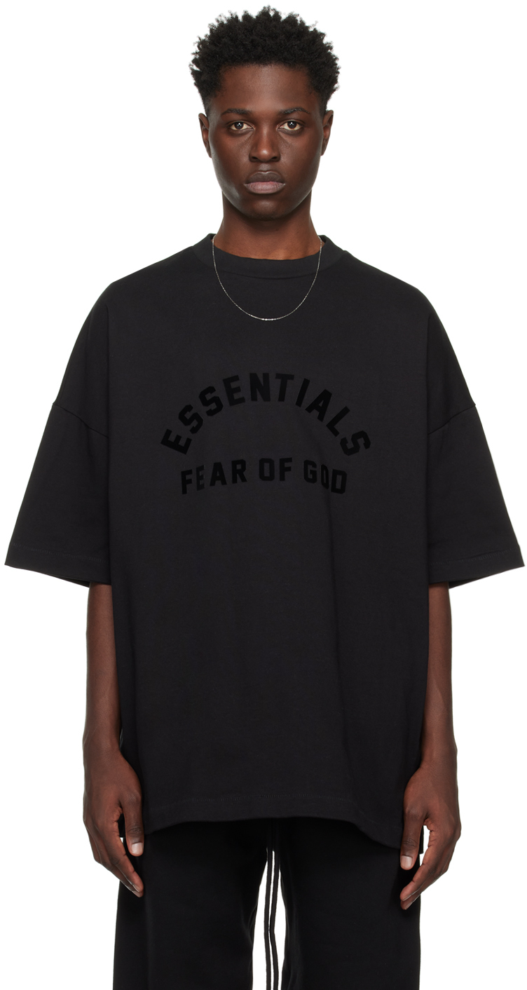 Fear of God Style Box Logo Tee 59 Vintage Black detail 4