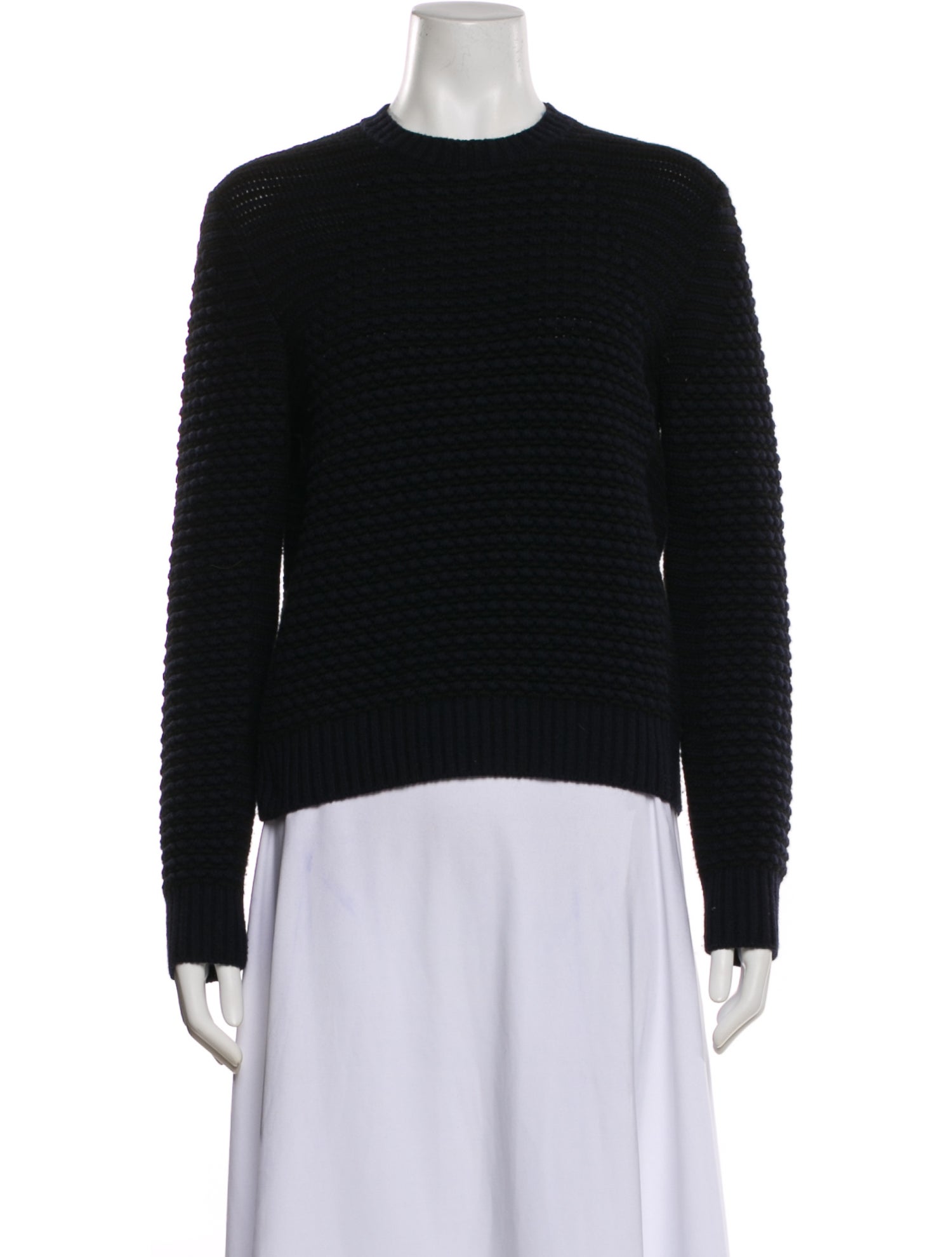 Dior Style Cashmere Crewneck 63 Vintage Black detail 2