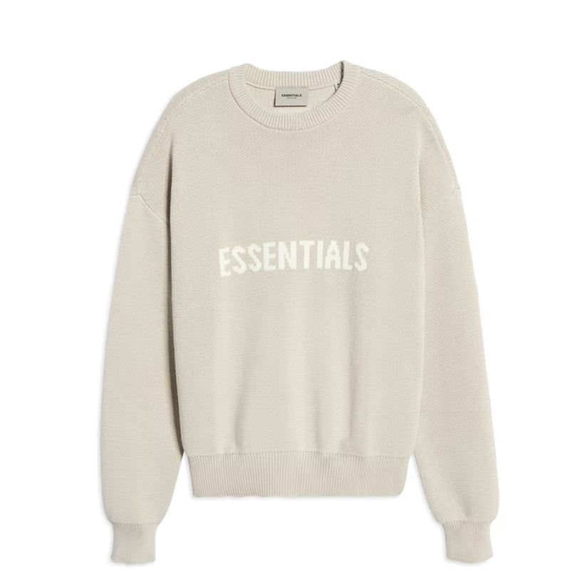 Essentials Style Knit Sweater 65 Stone detail 2