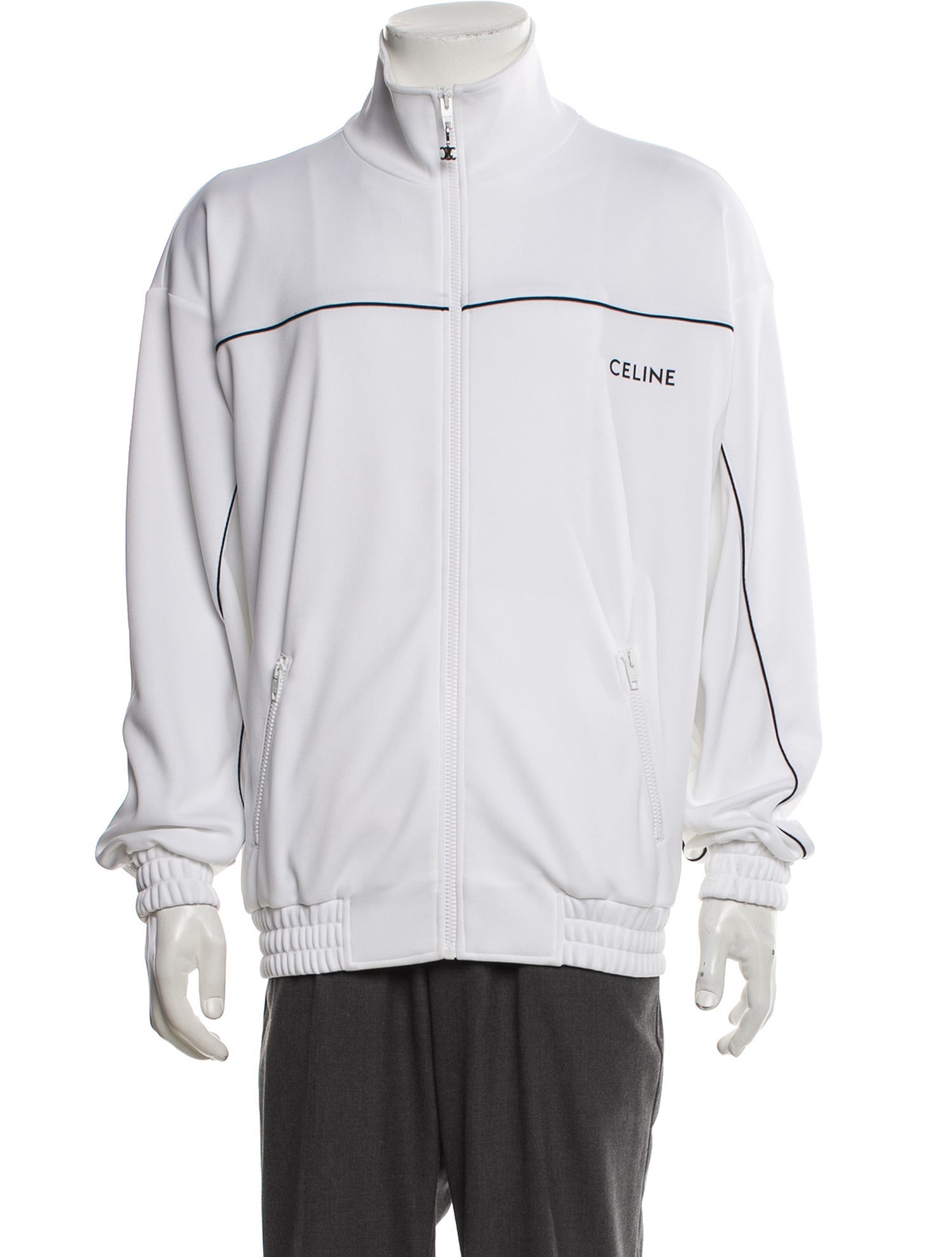 Celine Style Windbreaker 71 Off White detail 2