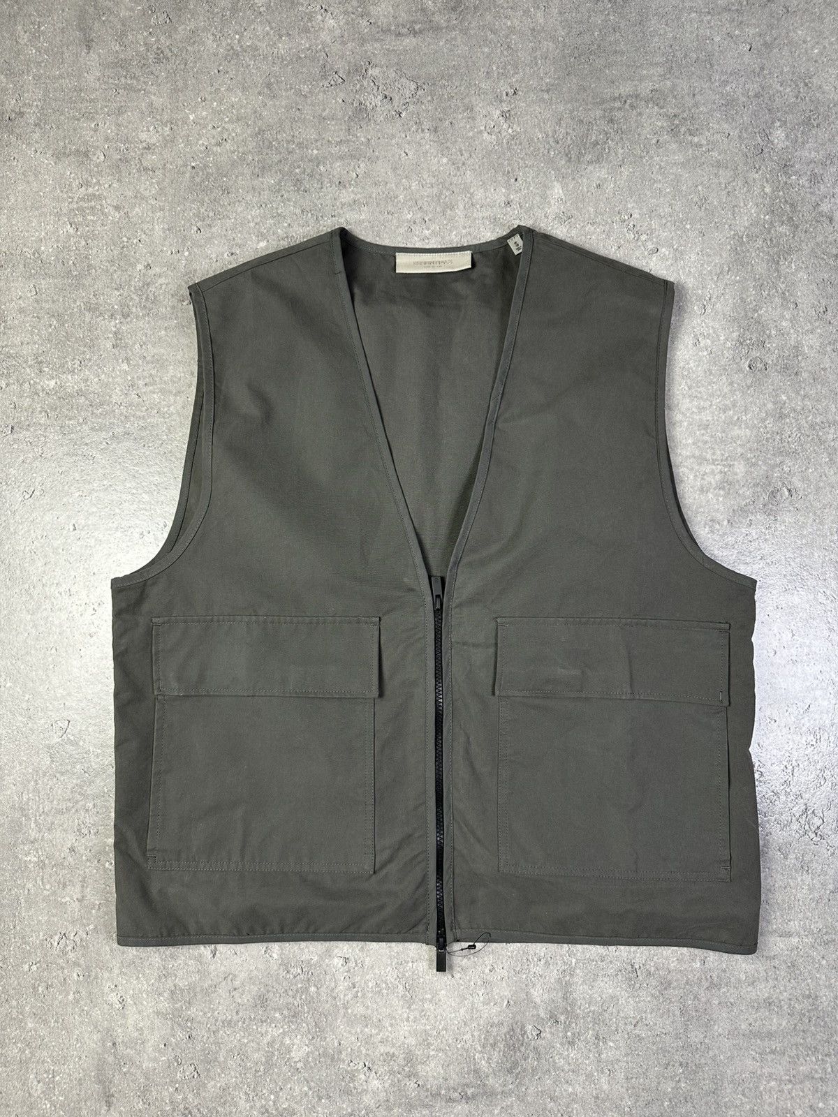 Fear of God Style Cargo Vest 78 Navy detail 2