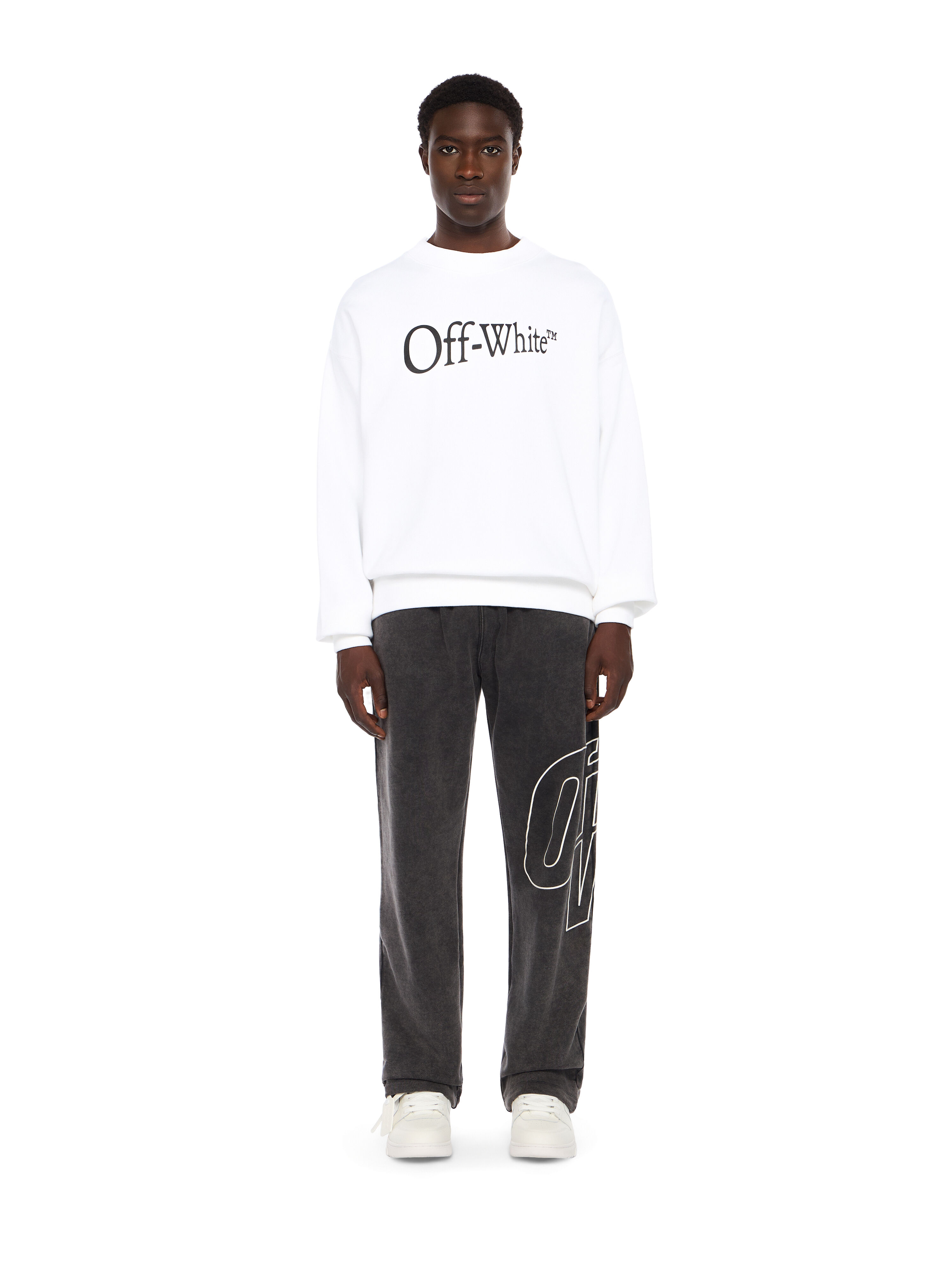 Off-White Style Crewneck Sweat 79 Bone detail 4
