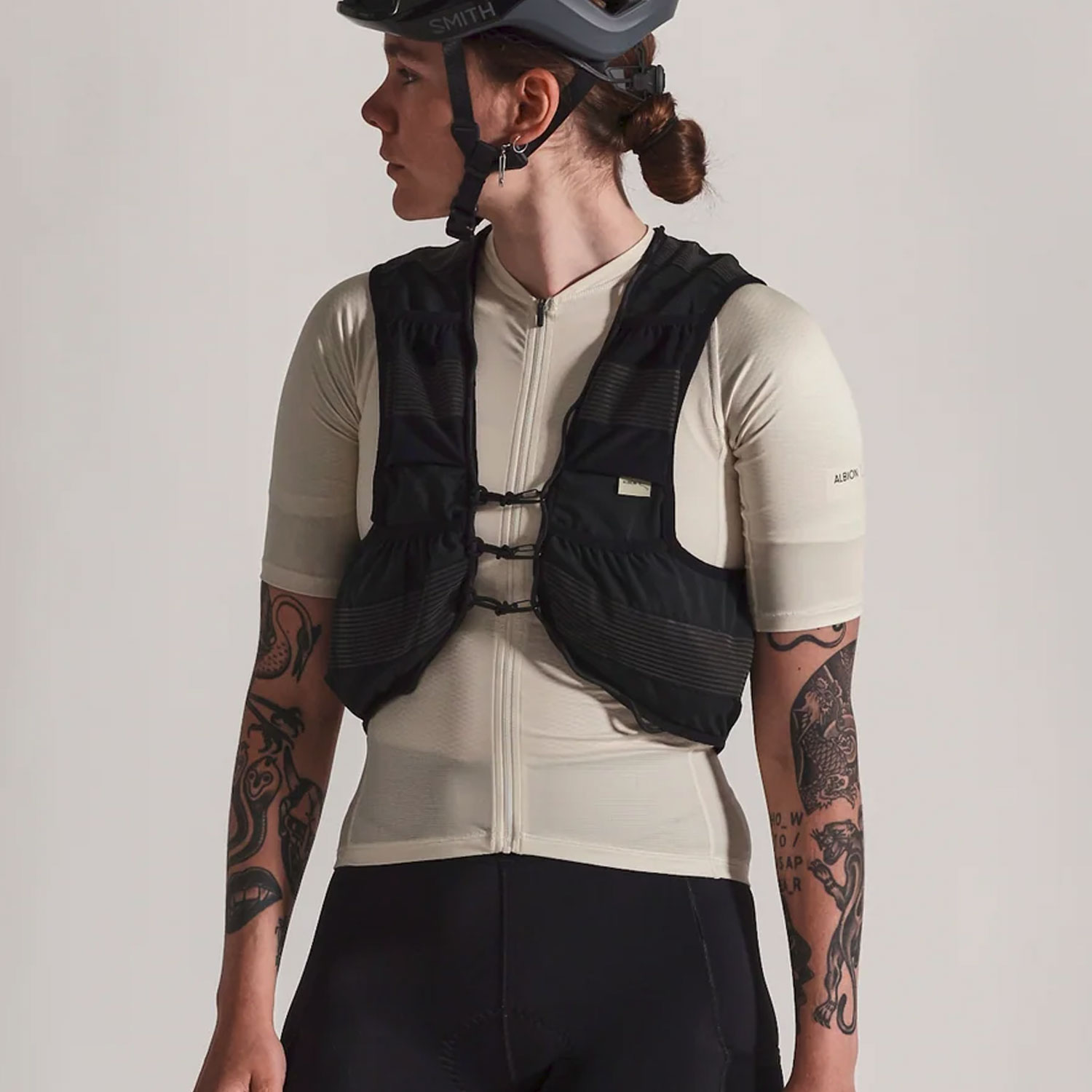 ALD Style Cargo Vest 82 Charcoal detail 4