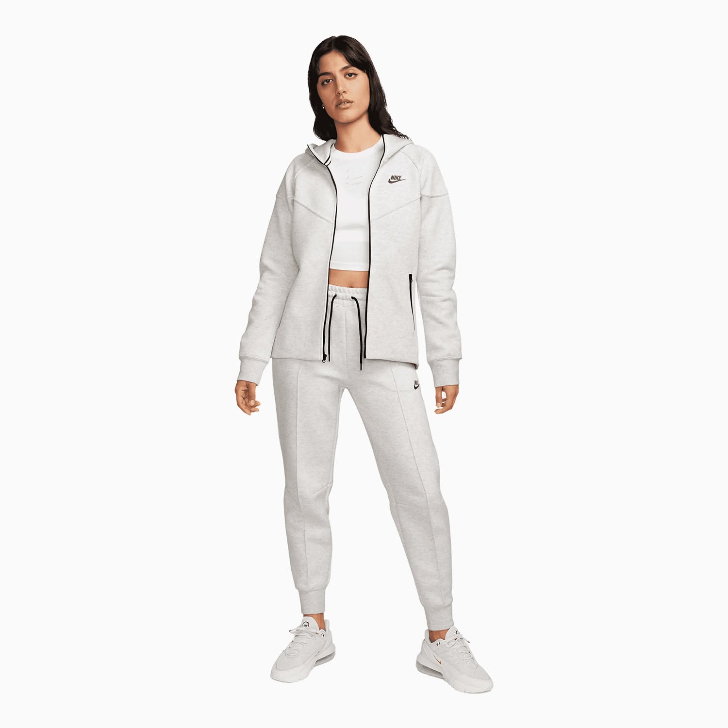 Nike Tech Fleece Tracksuit Grey Heather detail 4