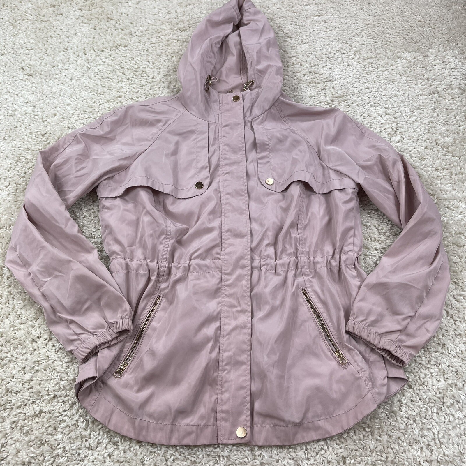 ALD Style Windbreaker 90 Dusty Rose detail 4