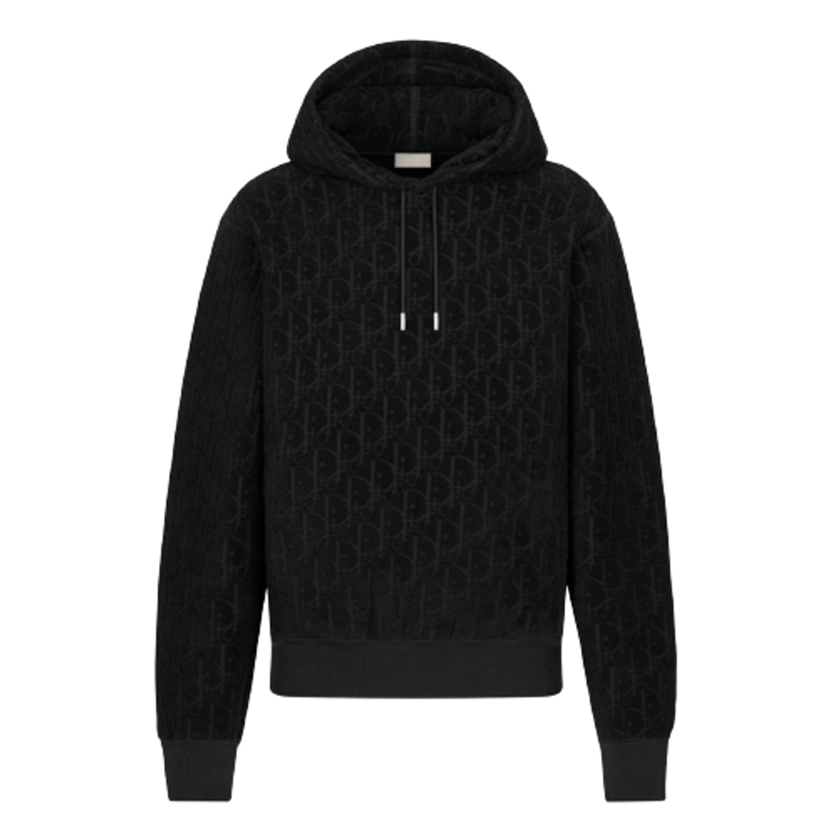 Dior Style Oblique Hoodie 91 Vintage Black detail 4