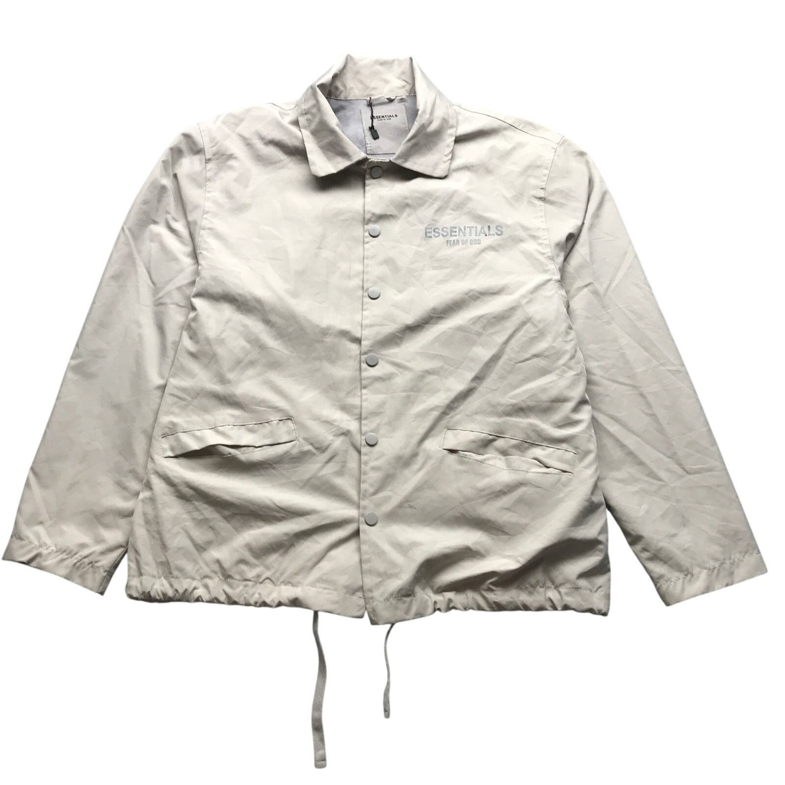 Fear of God Style Windbreaker 106 Stone detail 3