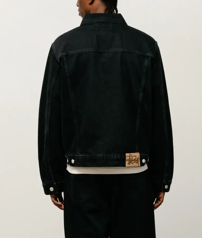 ALD Style Denim Trucker 109 Bone detail 3