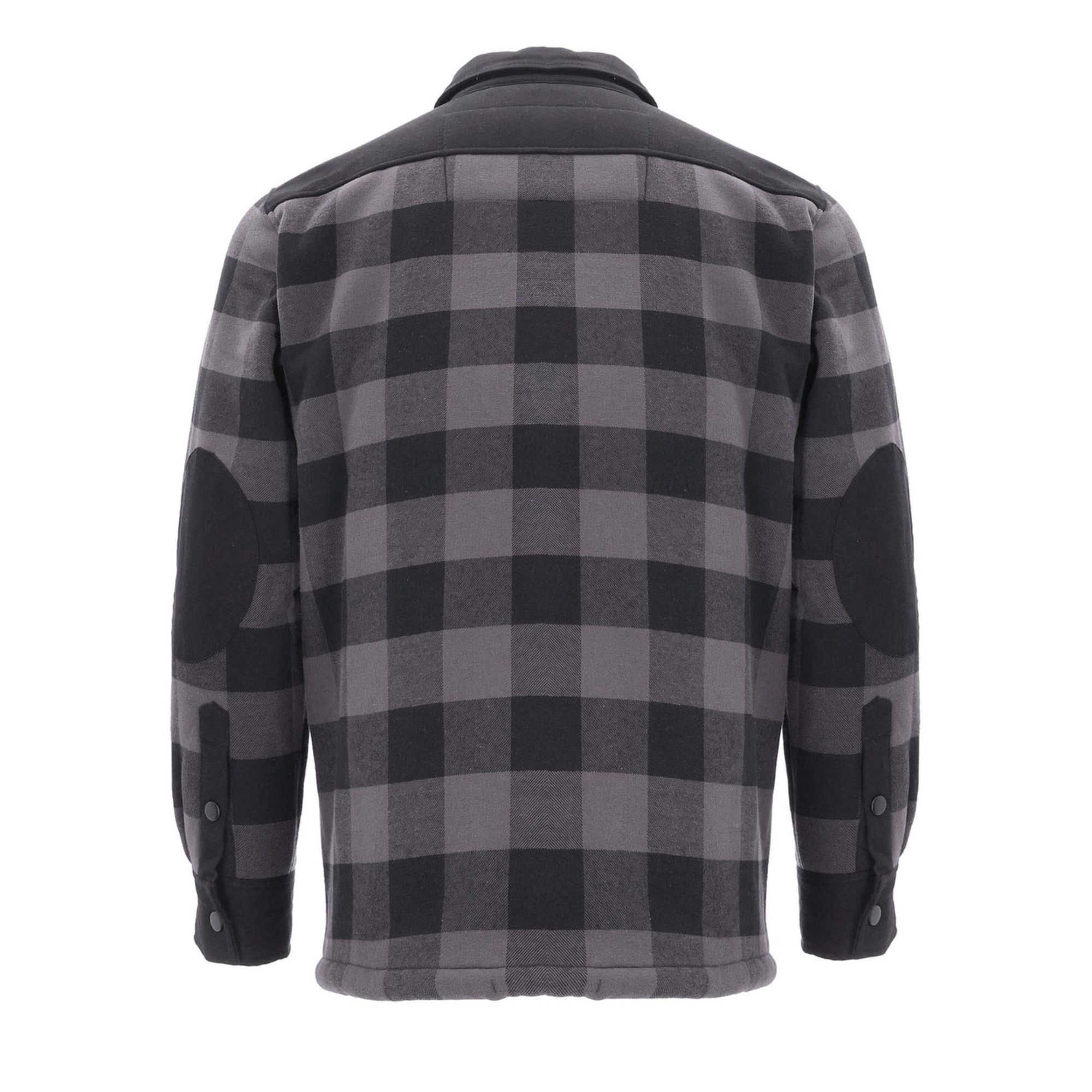 Fear of God Style Flannel Workshirt Black / Charcoal detail 2