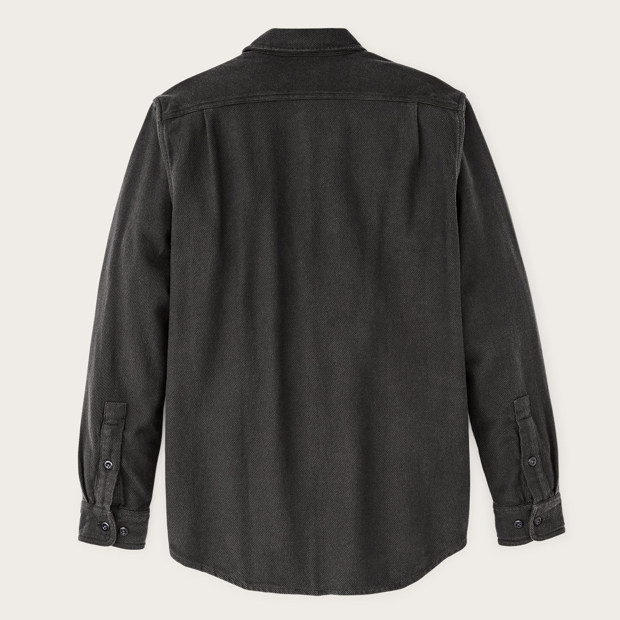 Fear of God Style Flannel Workshirt Black / Charcoal detail 4