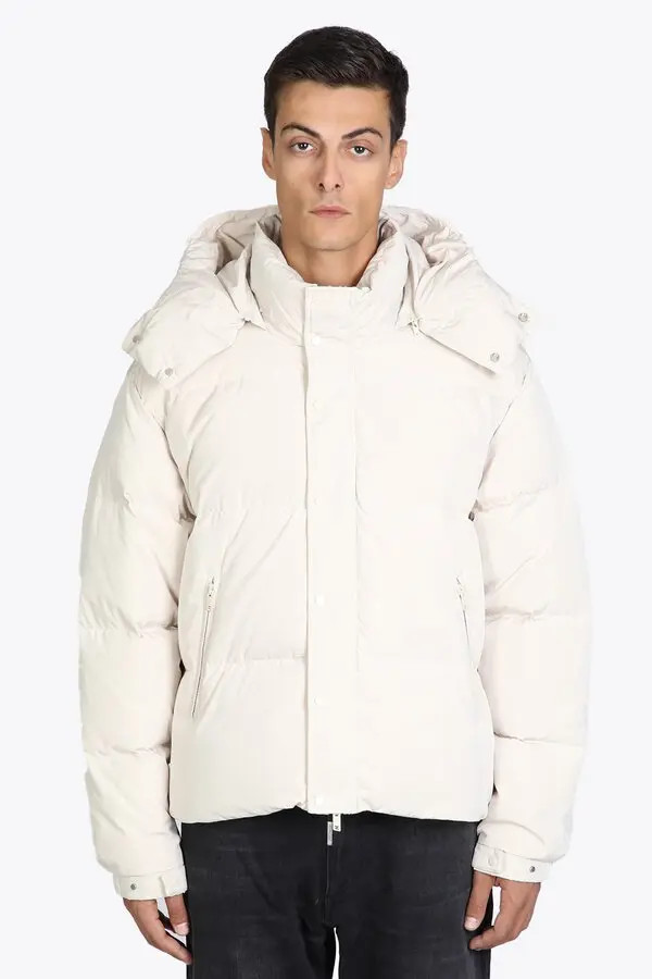 Represent Style Puffer Jacket 113 Off White detail 2