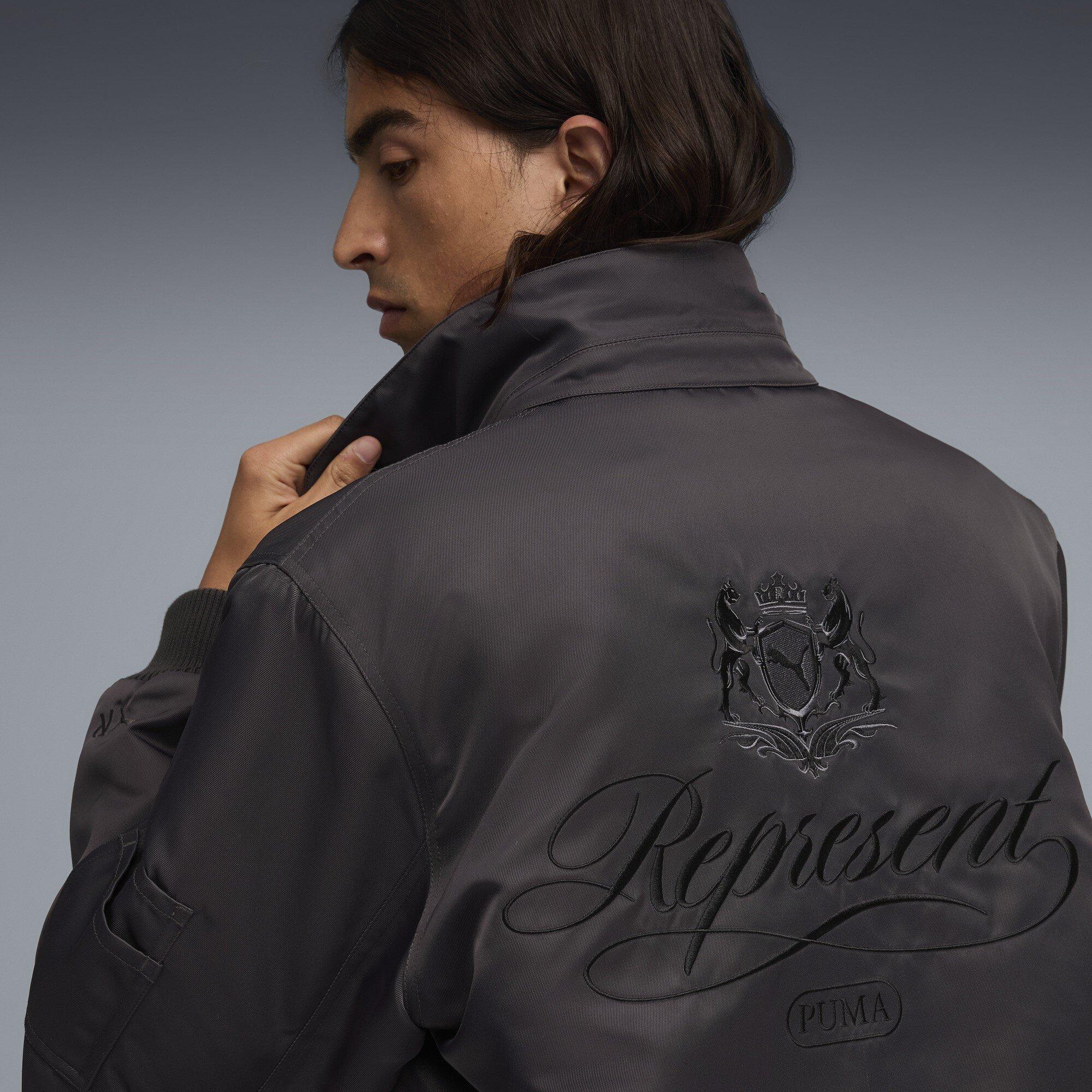 Represent Style Bomber Jacket 114 Butter detail 4