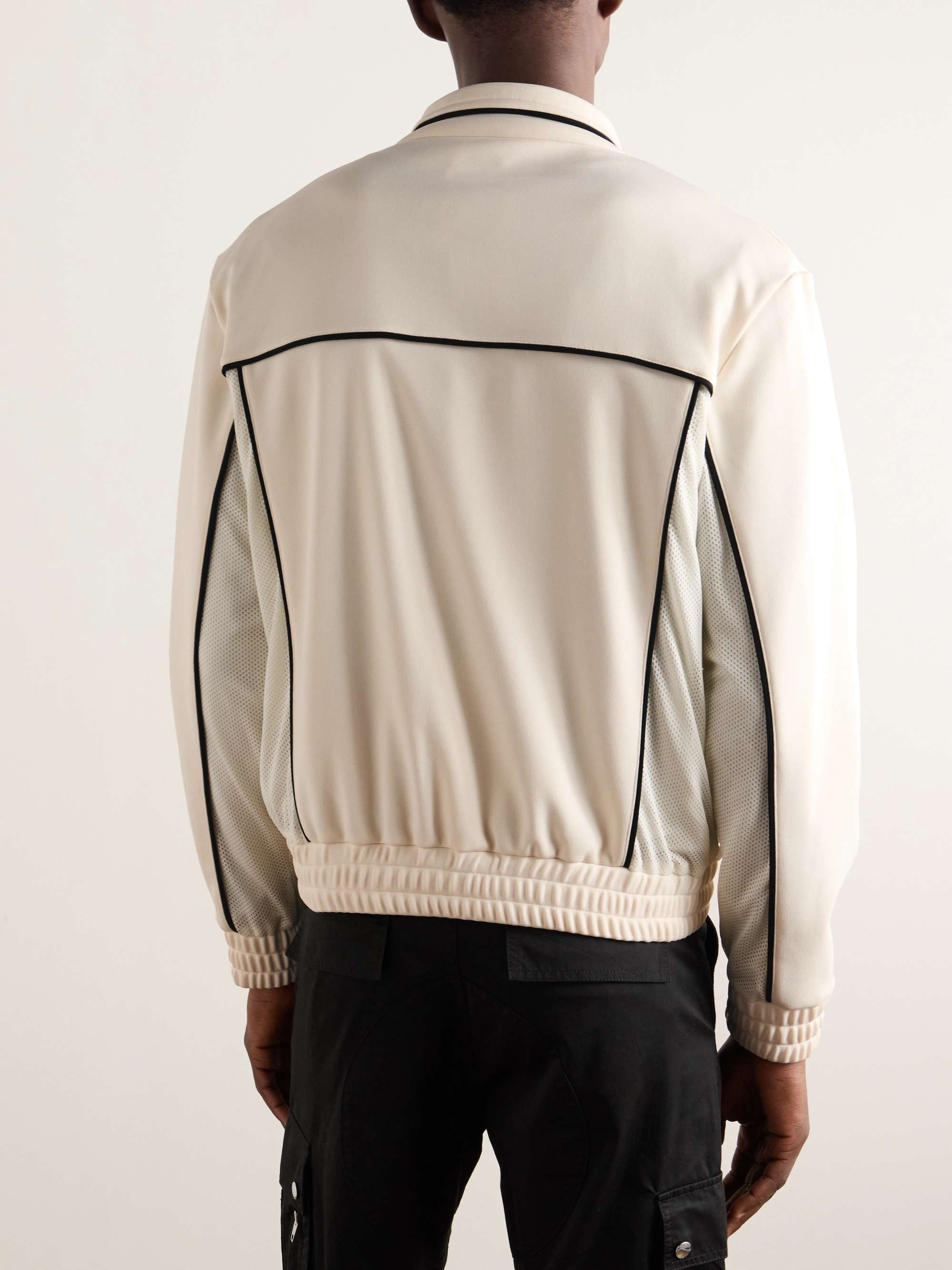 Celine Style Track Jacket 116 Bone detail 2