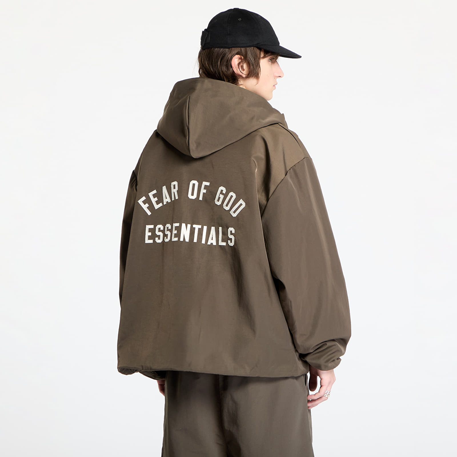 Fear of God Style Racing Jacket 122 Chocolate detail 2