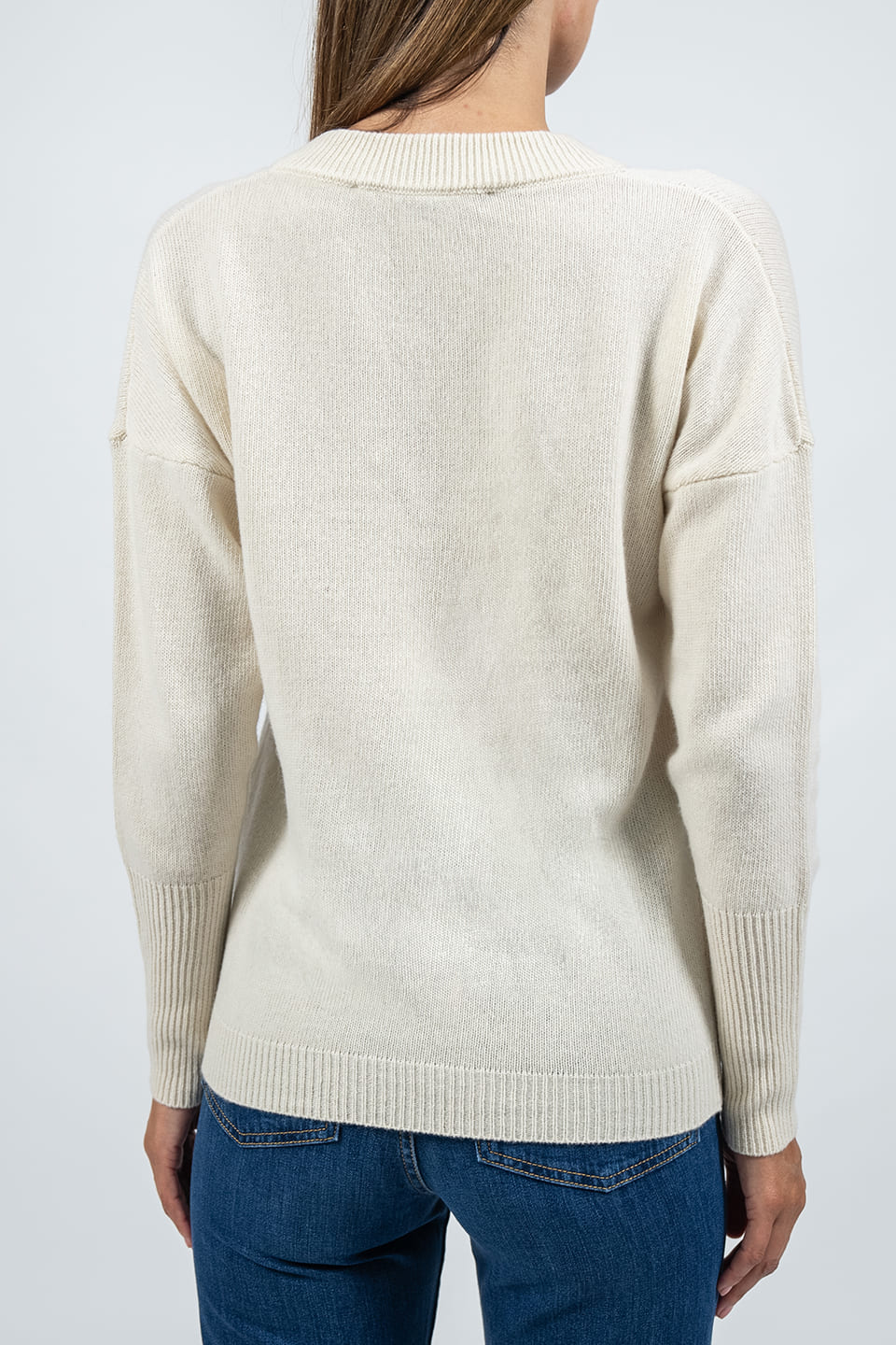 Off-White Style Knit Sweater 124 Off White detail 2