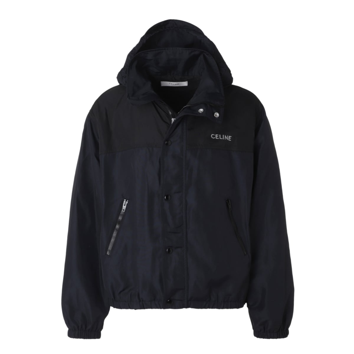 Celine Style Windbreaker 127 Cement detail 4