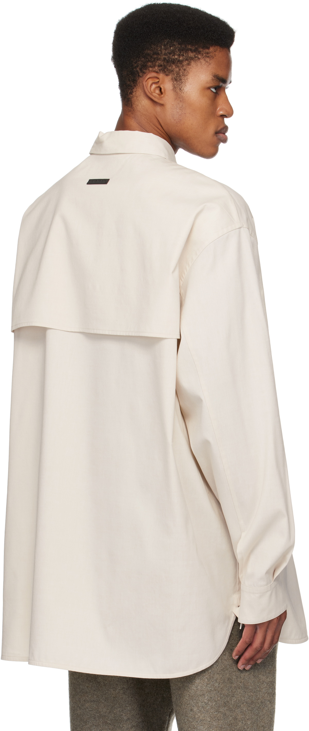 Fear of God Style Overshirt 128 Off White detail 2